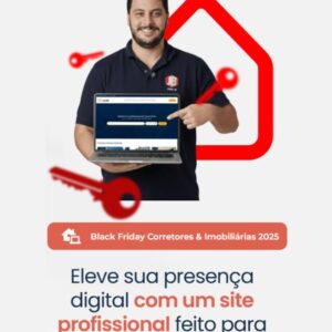 Criação de Site Imobiliário Profissional – Black Friday Corretores